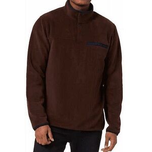 NWT Men’s fleece button front pocket pull over sweater 32 degrees size XL
